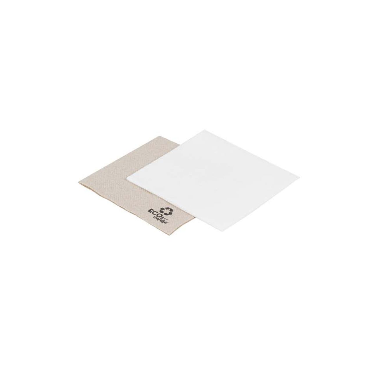 001011062-63 Serviette de table eco blanc 20x20