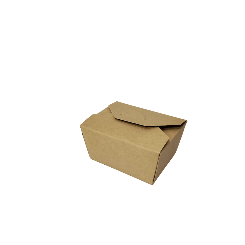 EB01K Boîte carton kraft vente à emporter