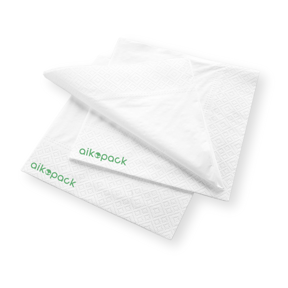 17 Serviette en ouate de cellulose personnalisable