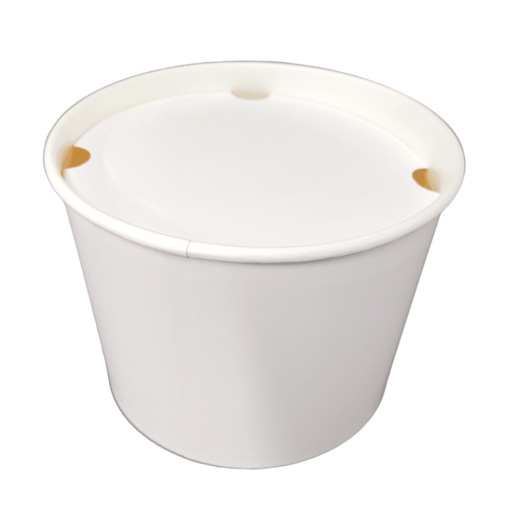 23 Bucket poulet en carton blanc