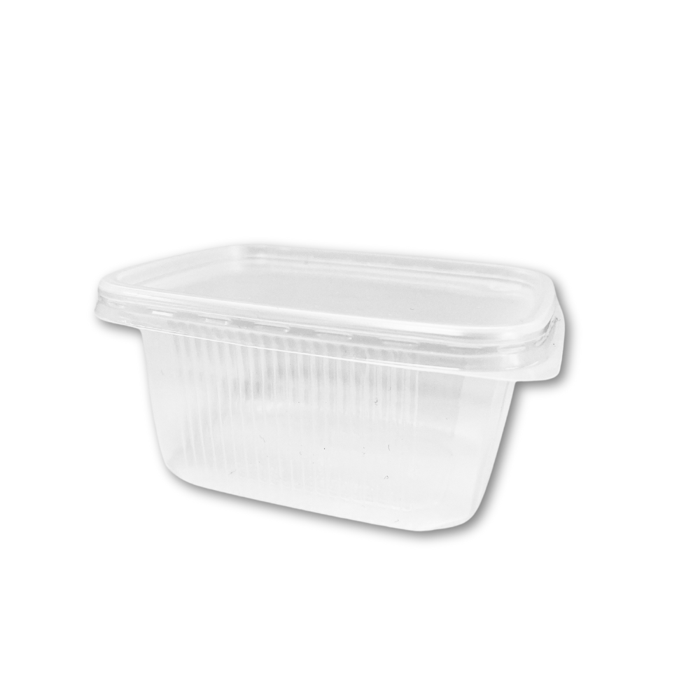 E250 + CE250 barquette en plastique strié