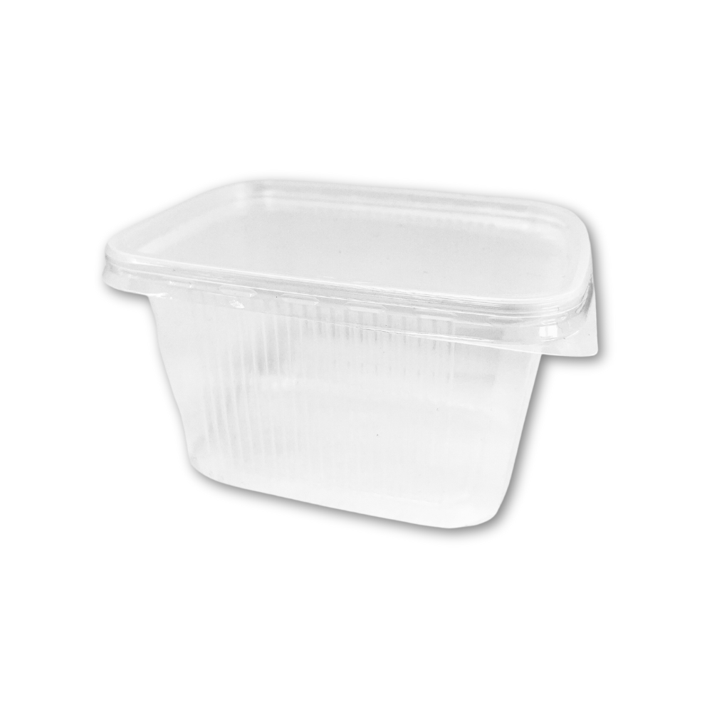 E300 + CE300 Barquette plastique à emporter avec couvercle