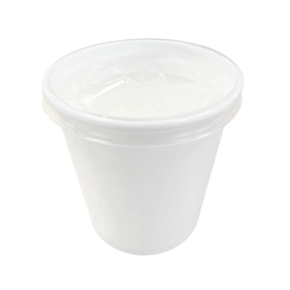 EB26SB-PP bol à soupe en carton blanc 26oz avec couvercle en PP