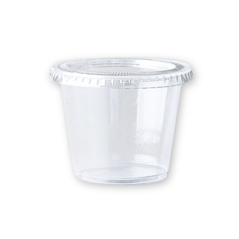 Pot de sauce en plastique pour restaurants
