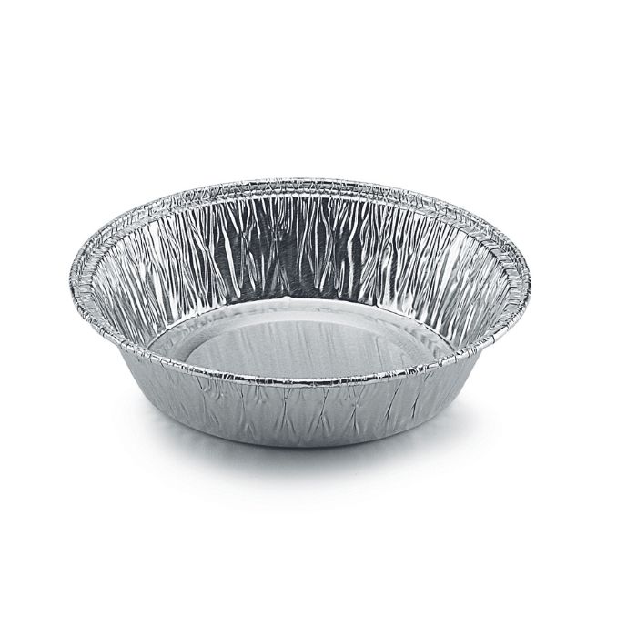 Petite barquette ronde en aluminium