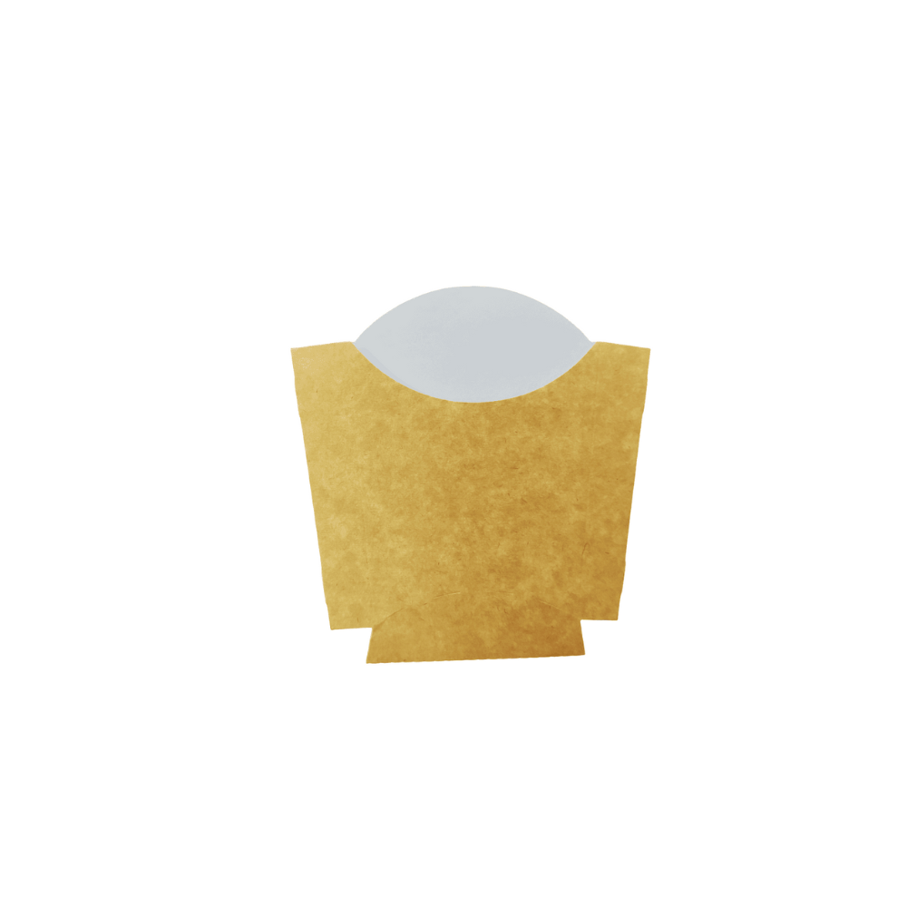 EB103K Pot à frites en carton kraft marron