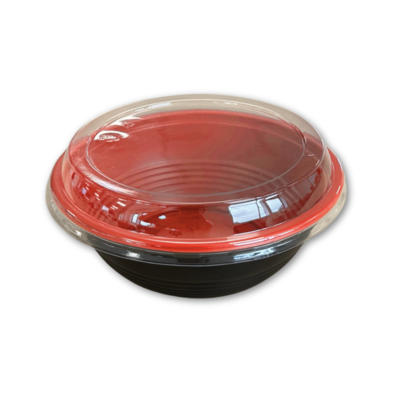AP700 Bol chirashi Rouge/Noir 700 mL AP700 avec couvercle