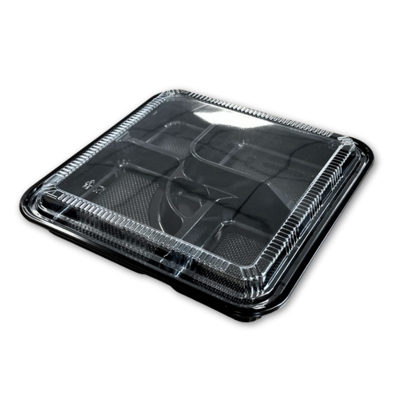 AP8307 Bento noir 5 compartiments AP8307 + couvercle