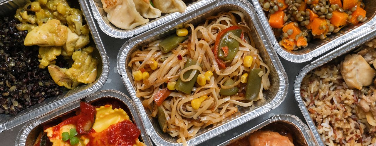Emballages alimentaire à emporter pour restaurants en Île-de-France.