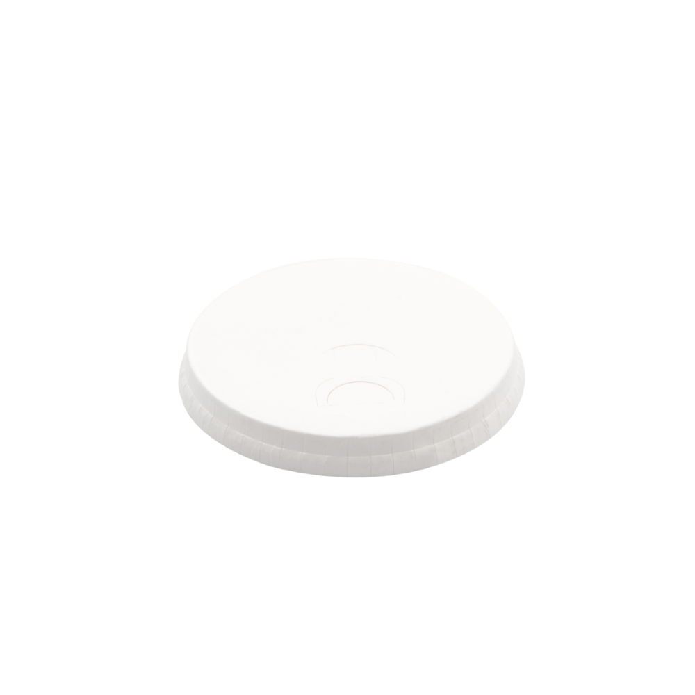 1010865 couvercle gobelet papier blanc