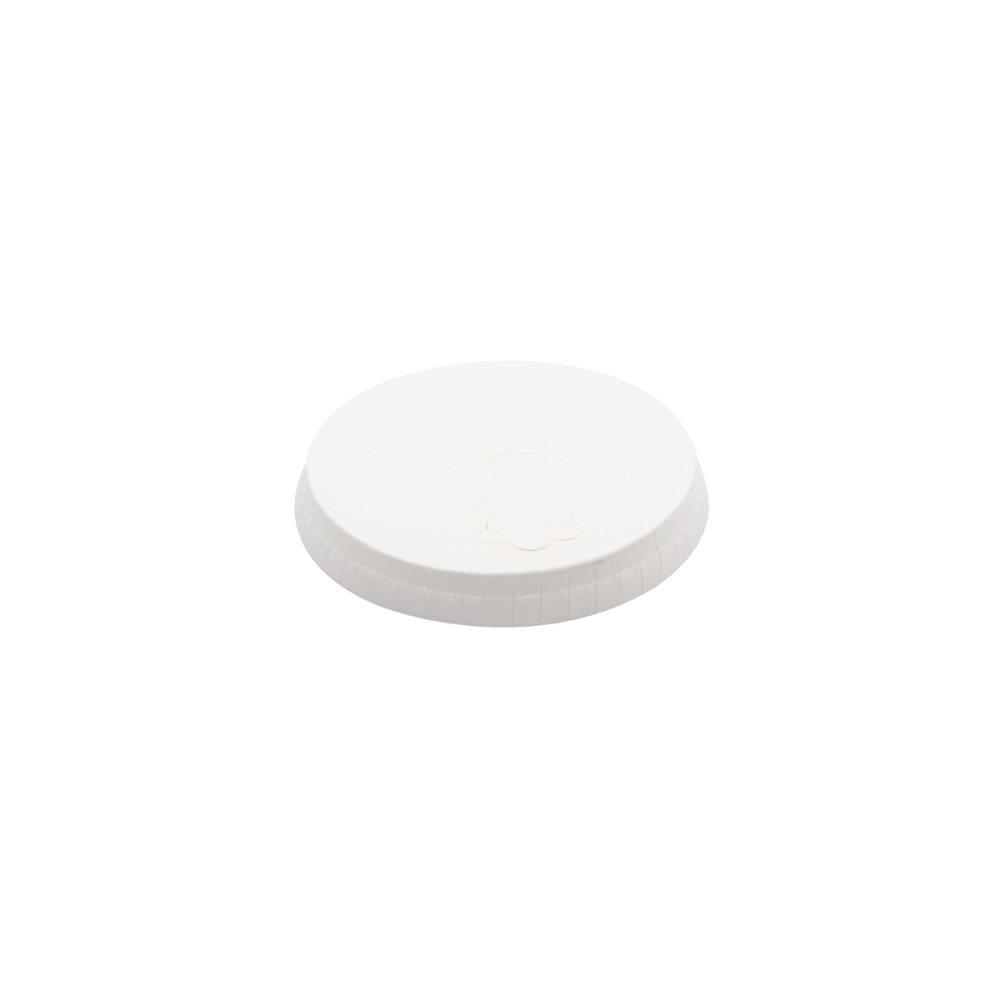 1010921 couvercle gobelet papier blanc