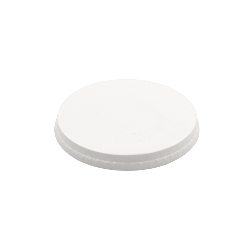 1010922 couvercle gobelet papier blanc