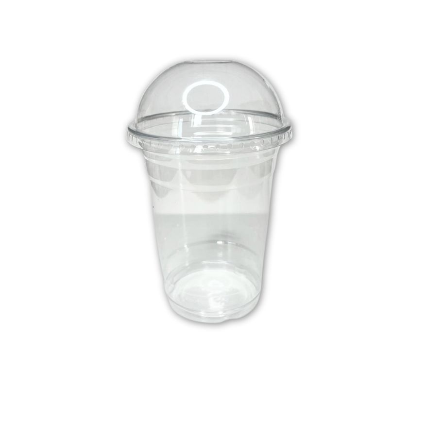 Découvrez notre pot en plastique PET de 420 ml, recyclable. Idéal pour plats préparés et desserts.