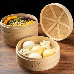 panier vapeur bambou